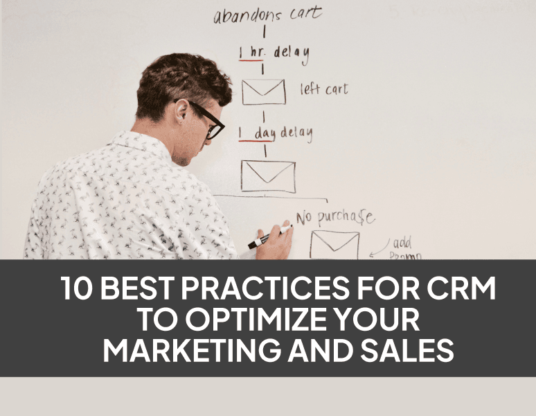 10 Best Practices for CRM to Optimize Your Marketing and Sales cover