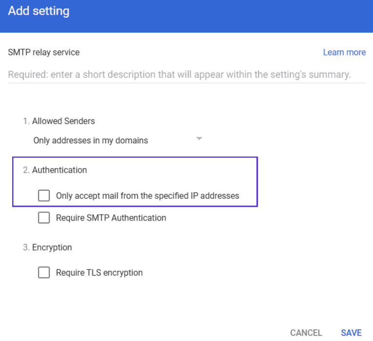 SMTP Relay Service