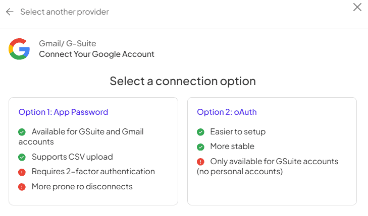 Gmail Account connection with Salesmix to send 10000 emails from gmail